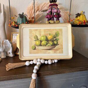 Vintage Italian Florentine Frame with Still Life Picture